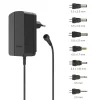 Schaltnetzteil universal, einstellbar, 1500mA, 24W, max. 24V, 7 Adapter