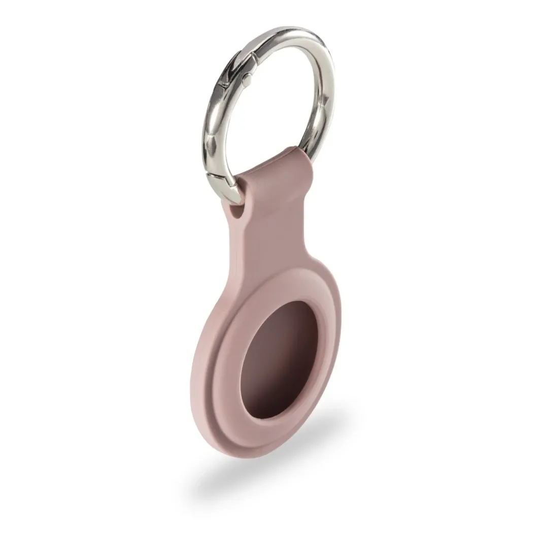 Schlüsselanhänger "Fantastic Feel" für Apple AirTag, Silikon-Look, Nude