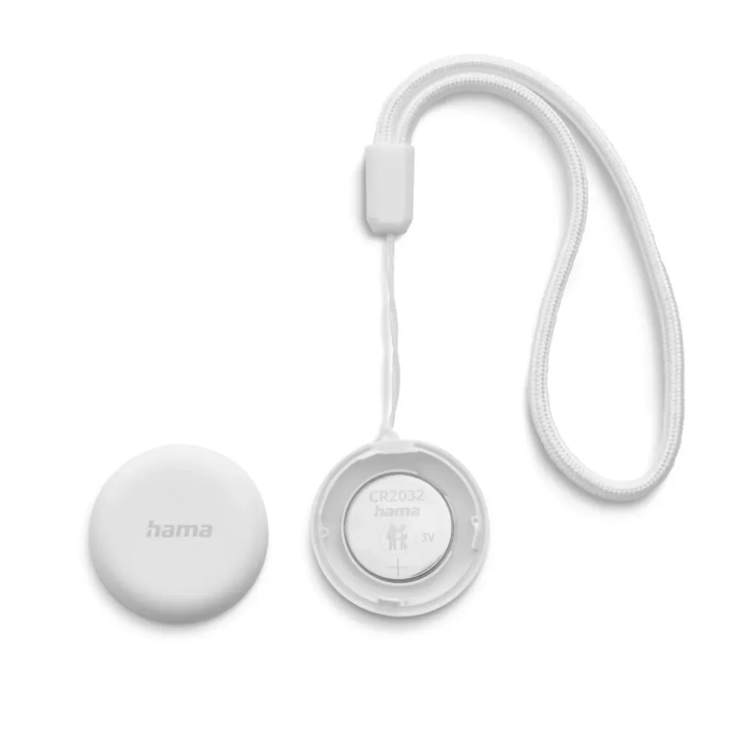 Schlüsselfinder, für Android "Mein Gerät finden"-App, Bluetooth, 2 St, Weiß