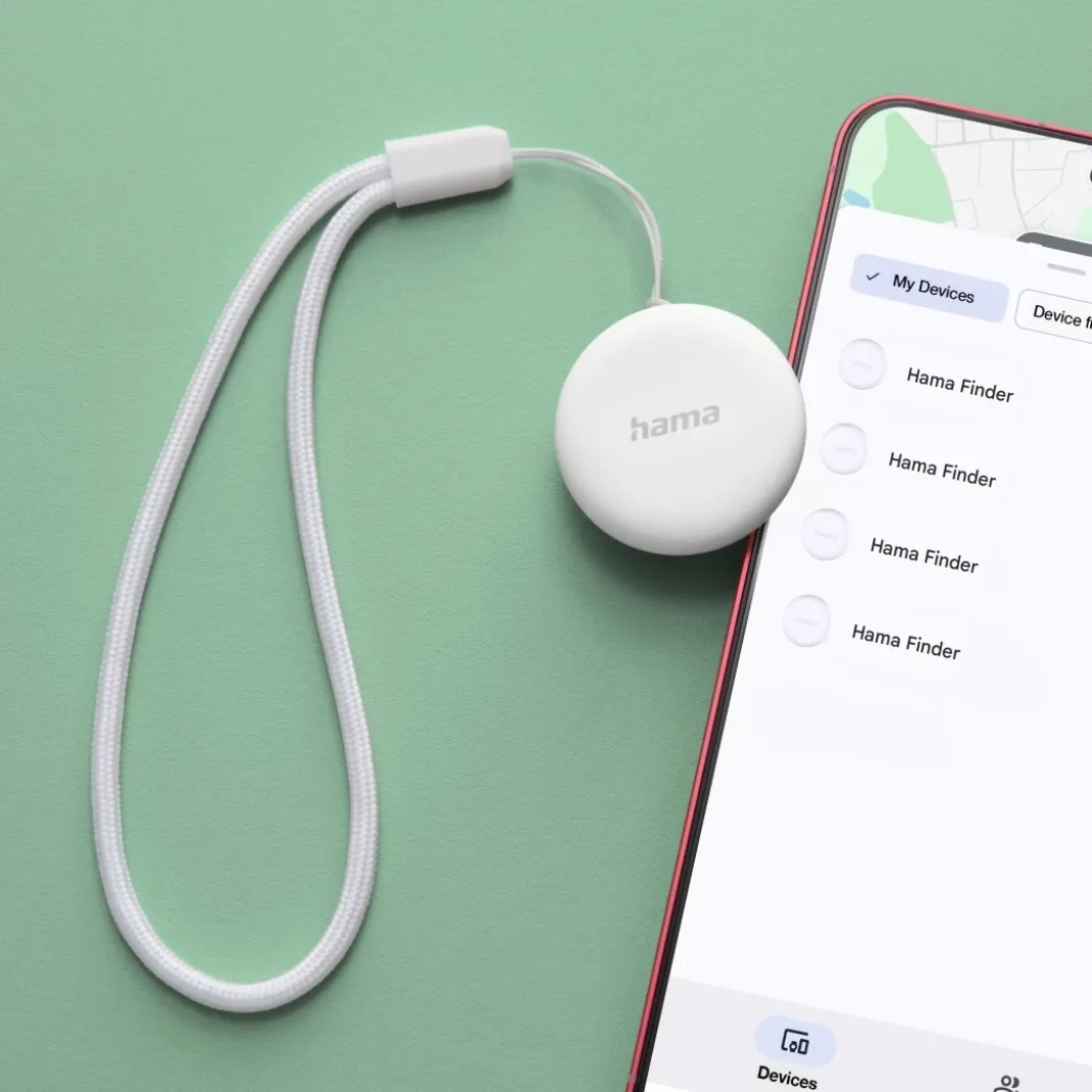 Schlüsselfinder, für Android "Mein Gerät finden"-App, Bluetooth®, Weiß