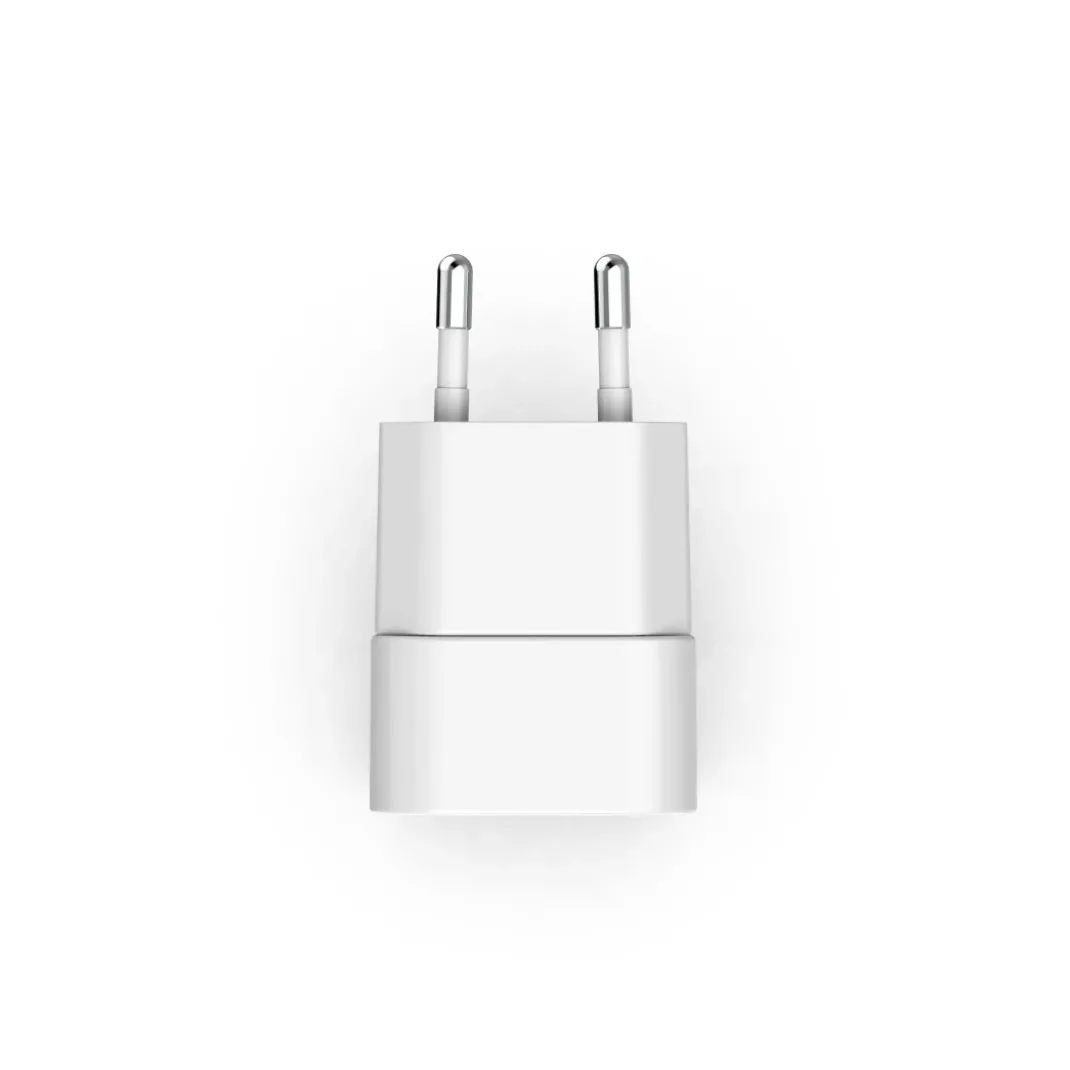 Schnellladegerät, GaN, 1x USB-C, faltbares Mini-Ladegerät, PD, 30 W, Weiß