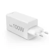 Schnellladegerät mit Ladekabel USB-C, für Laptop, PD, 100 W, 1,5 m, Weiß
