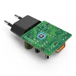 Schnellladegerät, USB-A, 19,5 W, Schwarz