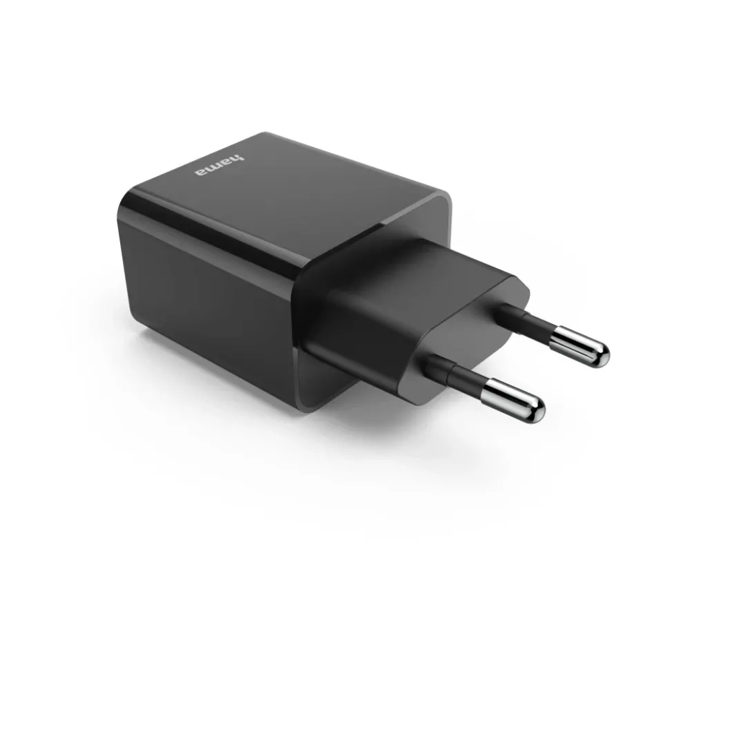 Schnellladegerät, USB-C, PD, 20 W, Schwarz