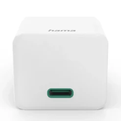 Schnellladegerät, USB-C, PD/Qualcomm®/GaN, Mini-Ladegerät, 30 W, Weiß