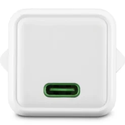Schnellladegerät, USB-C, Super-Mini-Charger, PD, 20 W, Weiß