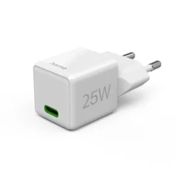 Schnellladegerät, USB-C, Super-Mini-Charger, PD, 25 W, Weiß