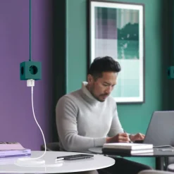 Schnellladegerät, USB-C, Super-Mini-Charger, PD, 25 W, Weiß
