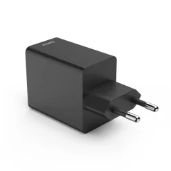 Schnellladegerät, 1x USB-C PD, 3x USB-A, Mini-Ladegerät, 35W, Schwarz