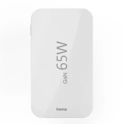 Schnellladegerät, 2x USB-C, 1x USB-A, flaches Mini-Ladegerät, PD, 65 W, WS