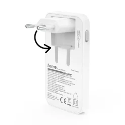 Schnellladegerät, 2x USB-C, 1x USB-A, flaches Mini-Ladegerät, PD, 65 W, WS