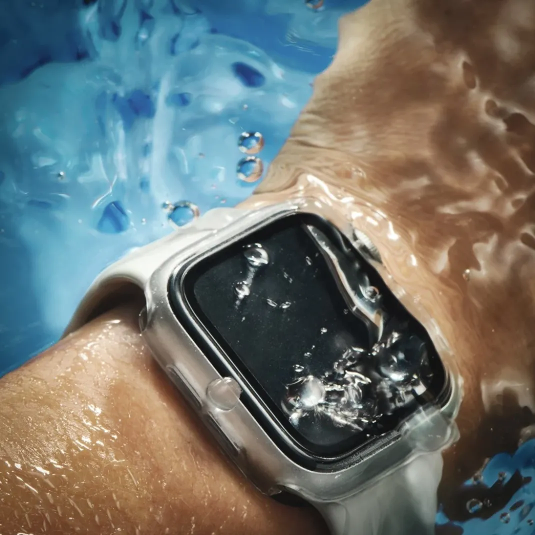 Schutzhülle für Apple Watch 7/8/9, 41mm, Transparent