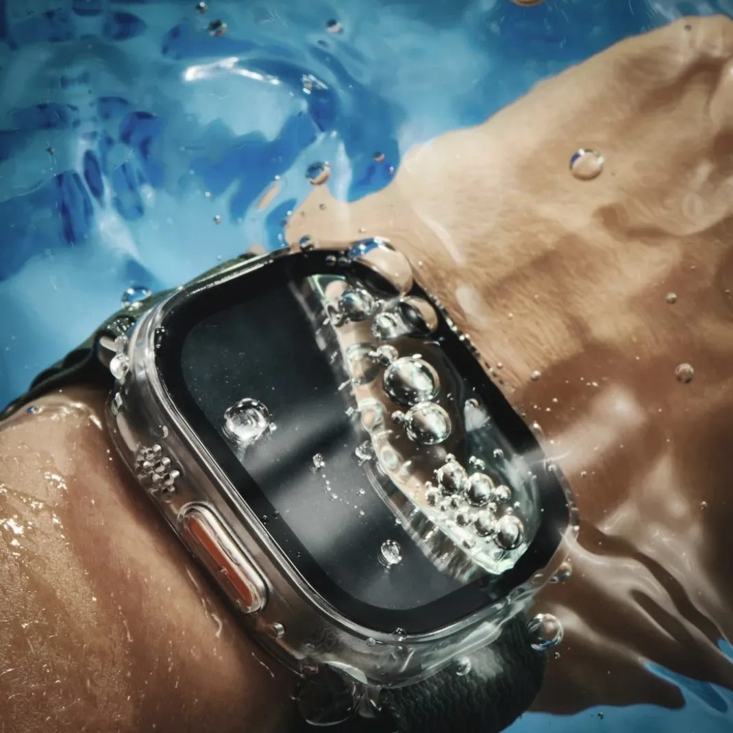 Schutzhülle für Apple Watch Ultra/Ultra 2/Ultra 3, 49mm, Transparent