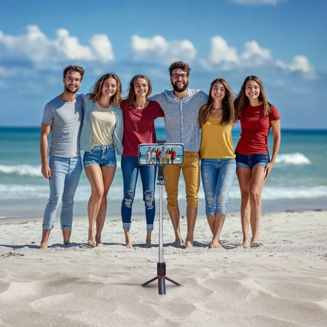 Selfie-Stick-Stativ "Fancy Stand 70 II" für Handy, Bluetooth®-Fernauslöser
