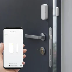 Smart Home Fensterkontakt, für Türen, Fenster, Garagen, Zigbee, magnetisch