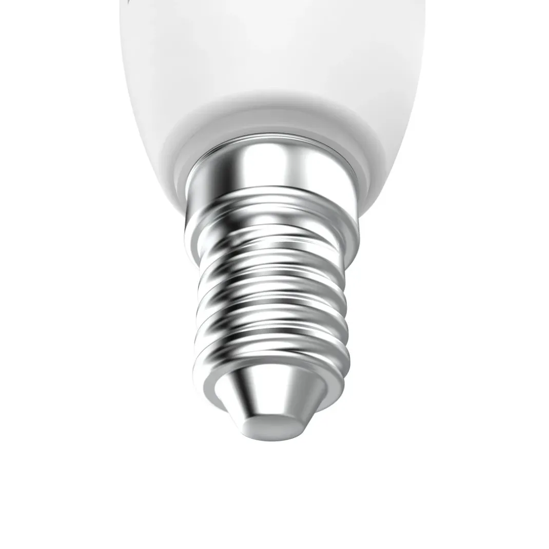 Smarte Lampe E14, 4,9W, LED, Matter, Kerze, RGBW, dimmbar, mit App