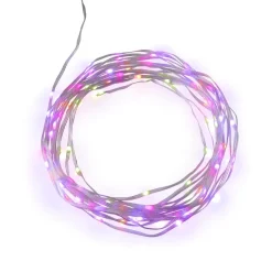 Smarte LED-Lichterkette, WLAN, Farbwechsel, dimmbar, außen IP65, 10m, Bunt