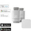 Smarte WLAN-Heizungssteuerung, 2x Smartes Heizkörperthermostat + Zentrale