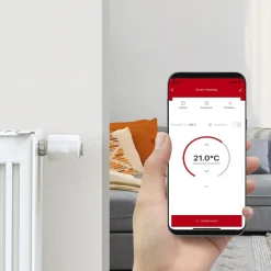 Smarte WLAN-Heizungssteuerung, 2x Smartes Heizkörperthermostat + Zentrale