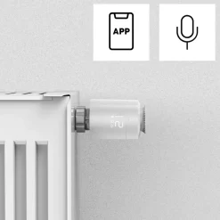 Smarte WLAN-Heizungssteuerung, 2x Smartes Heizkörperthermostat + Zentrale