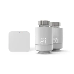 Smarte WLAN-Heizungssteuerung, 2x Smartes Heizkörperthermostat + Zentrale