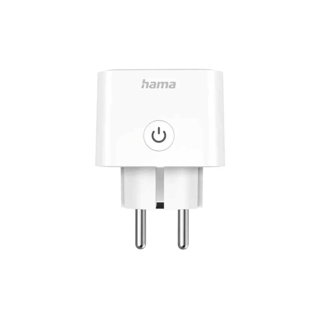 Smarte WLAN-Steckdose, Matter, sprach- u. appgesteuert, nachrüstbar, 3.680W