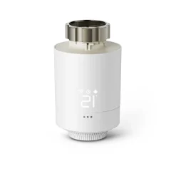 Smartes Heizkörperthermostat, Matter, Thread, sprach-/appgesteuert