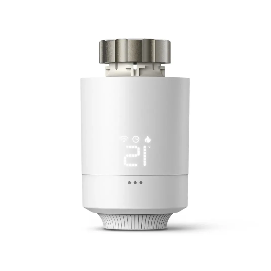Smartes Heizkörperthermostat, Matter, Thread, sprach-/appgesteuert