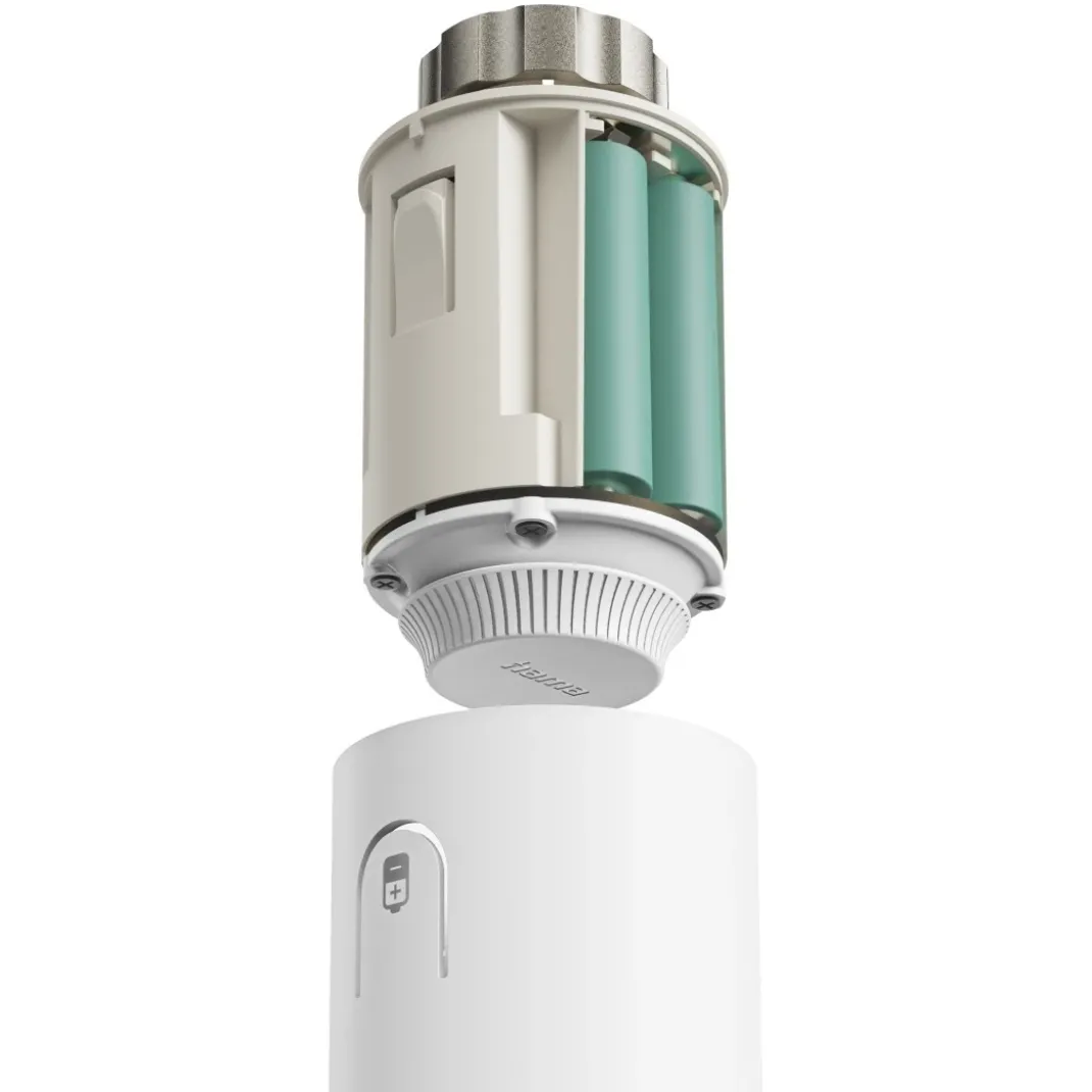 Smartes Heizkörperthermostat, Matter, Thread, sprach-/appgesteuert