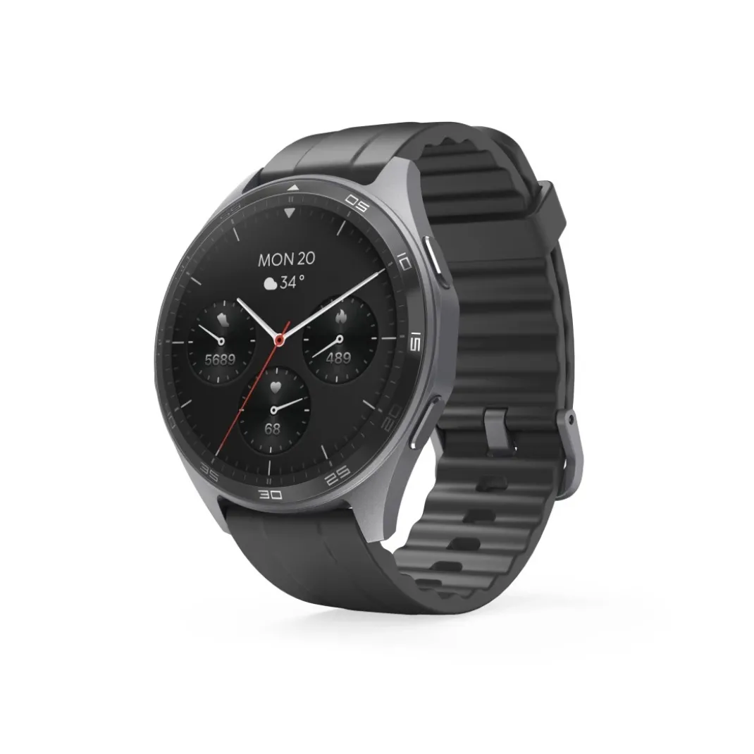Smartwatch "7010", GPS, AMOLED 47 mm, Telefonfunktion, IP68 + 3 ATM, Anthr.