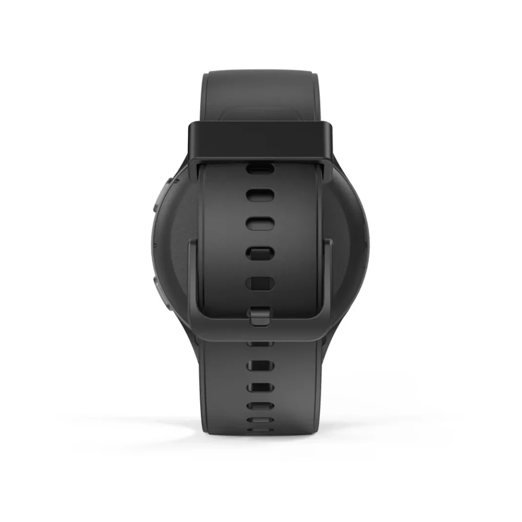 Smartwatch "8900", GPS, AMOLED 46 mm, Telefonfunktion, Alexa, rund, Schwarz