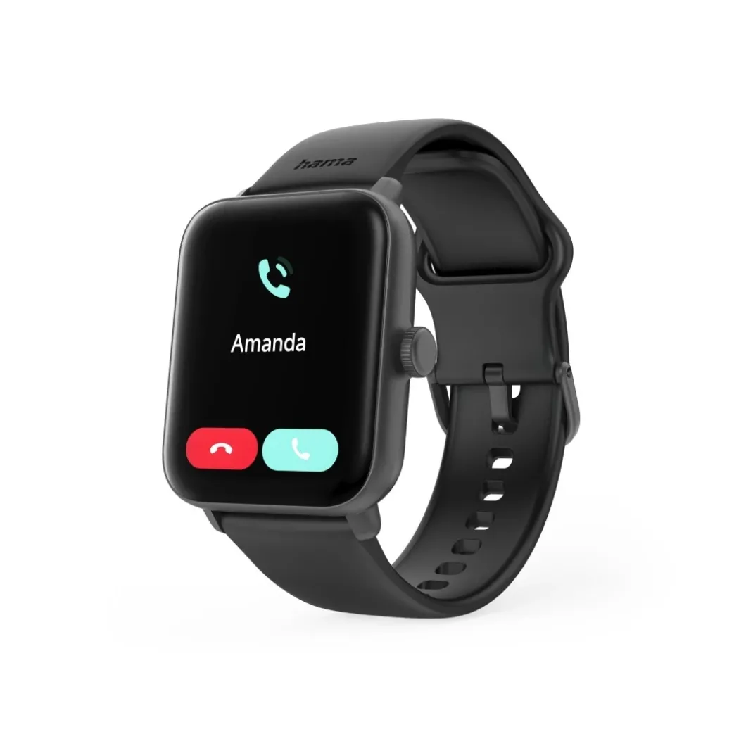 Smartwatch "6010", GPS, TFT-Display 44 mm, Telefonfunktion, IP68 + 3ATM, SW