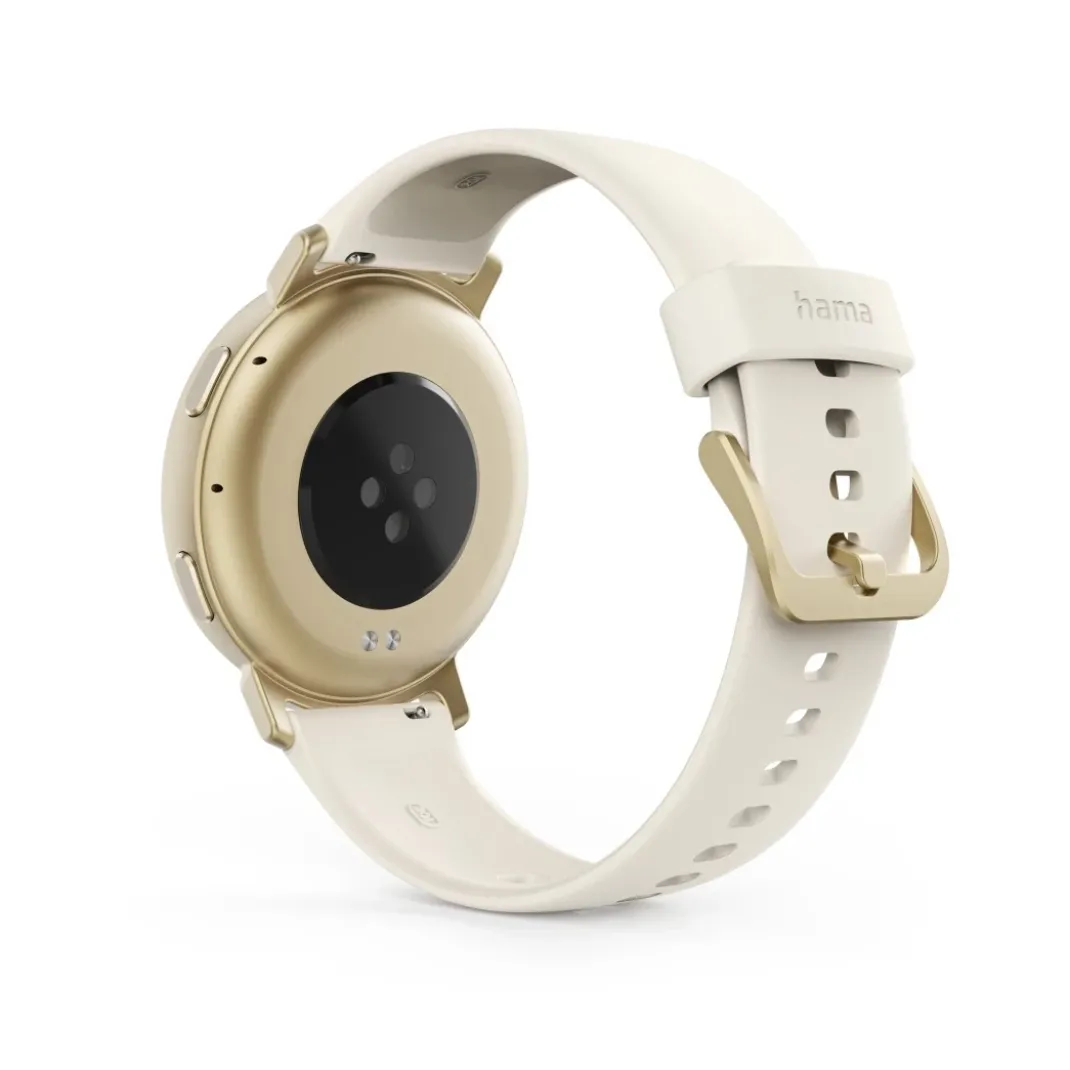 Smartwatch "Arion", GPS, AMOLED 43 mm, IP68 + 3 ATM, Telefonfunktion, Gold