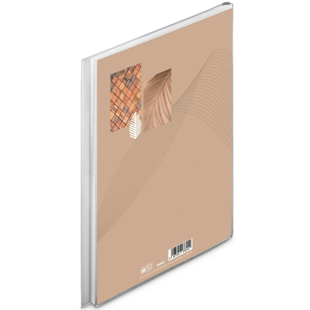 Softcover-Album "Singo II", für 80 Fotos im Format 10x15 cm, Terracotta