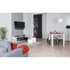 Soundbar-Halterung, universal, fix, für Befestigung am TV-Gerät, Schwarz