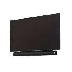 Soundbar-Halterung, universal, fix, für Befestigung am TV-Gerät, Schwarz