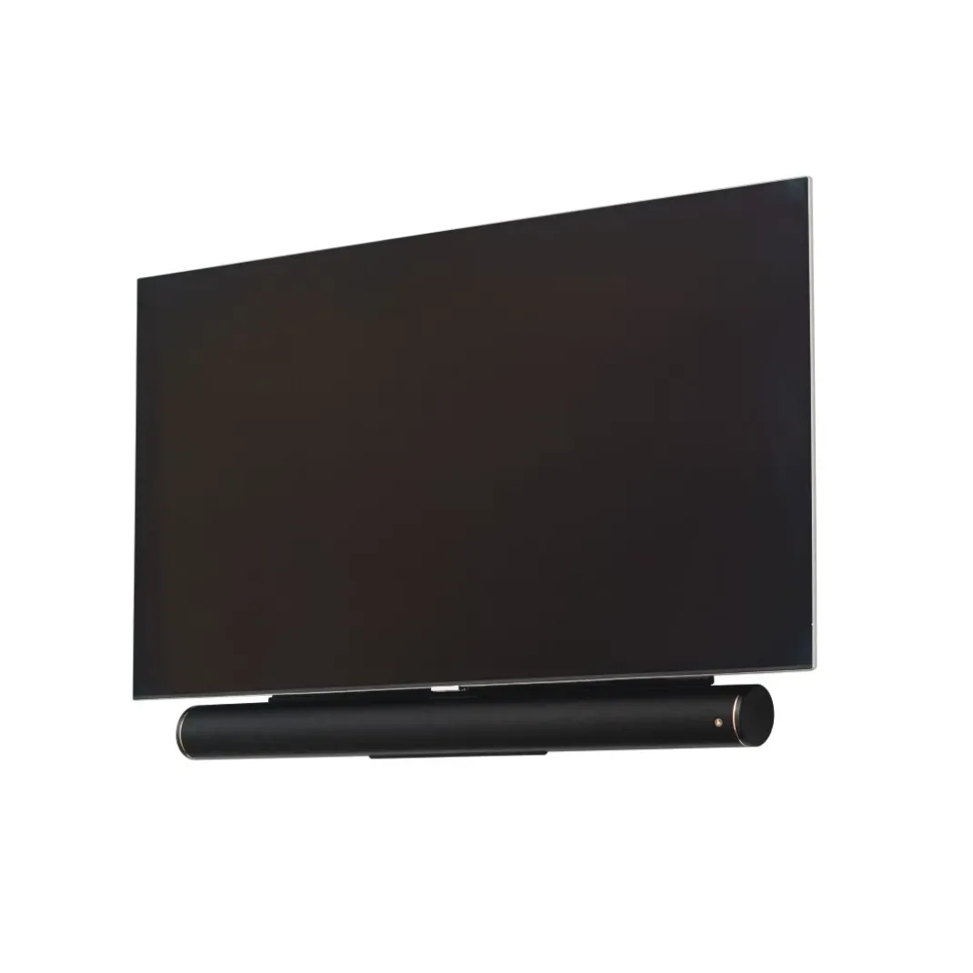 Soundbar-Halterung, universal, fix, für Befestigung am TV-Gerät, Schwarz