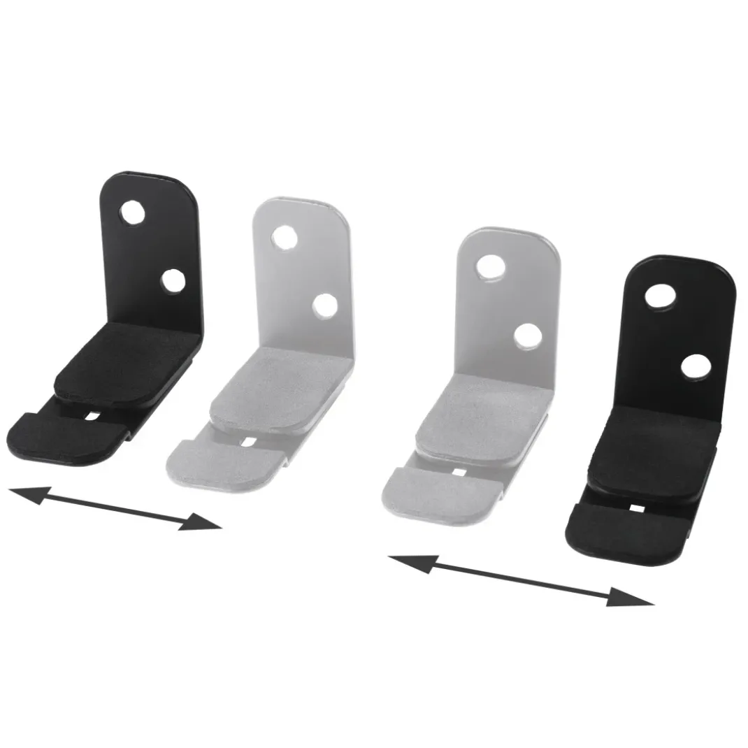 Soundbar-Wandhalterung, universal, einstellbar, Schwarz