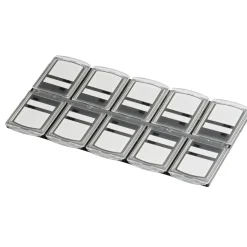 Speicherkarten-Box, Schwarz/Transparent