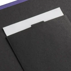 Spiral-Album "Fine Art", 24x17 cm, 50 schwarze Seiten, Kreide