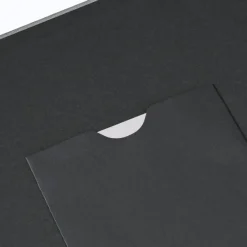 Spiral-Album "Fine Art", 24x17 cm, 50 schwarze Seiten, Lagune