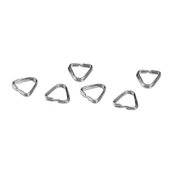 Splentringe, Dreieck, 12 mm, 6 Stück