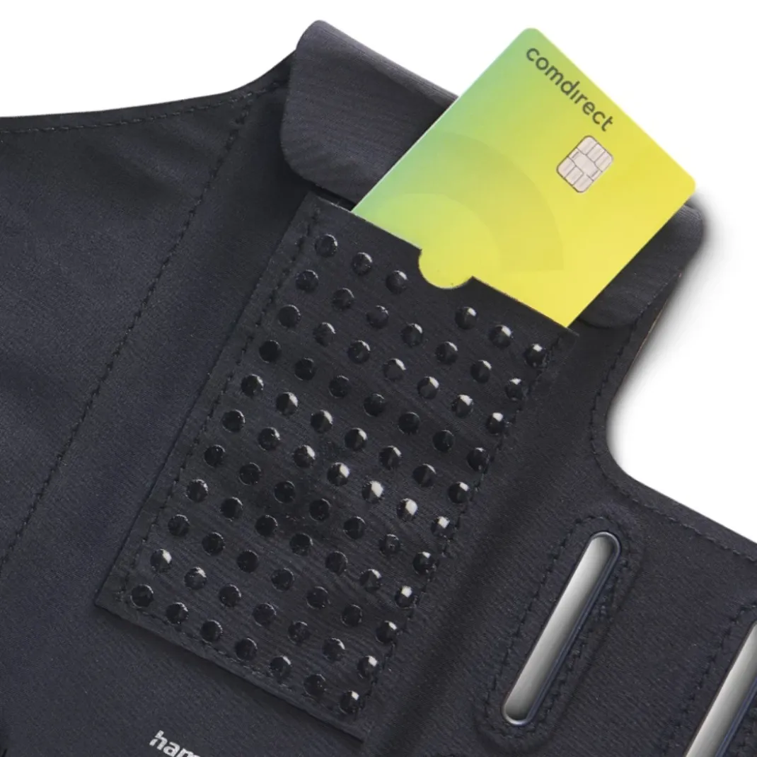 Sportarmband, Handytasche zum Joggen, 6,5" – 6,9", wasserabweisend, Schwarz