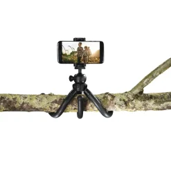 Stativ "FlexPro" für Smartphone, GoPro und Fotokameras, 27 cm, Schwarz