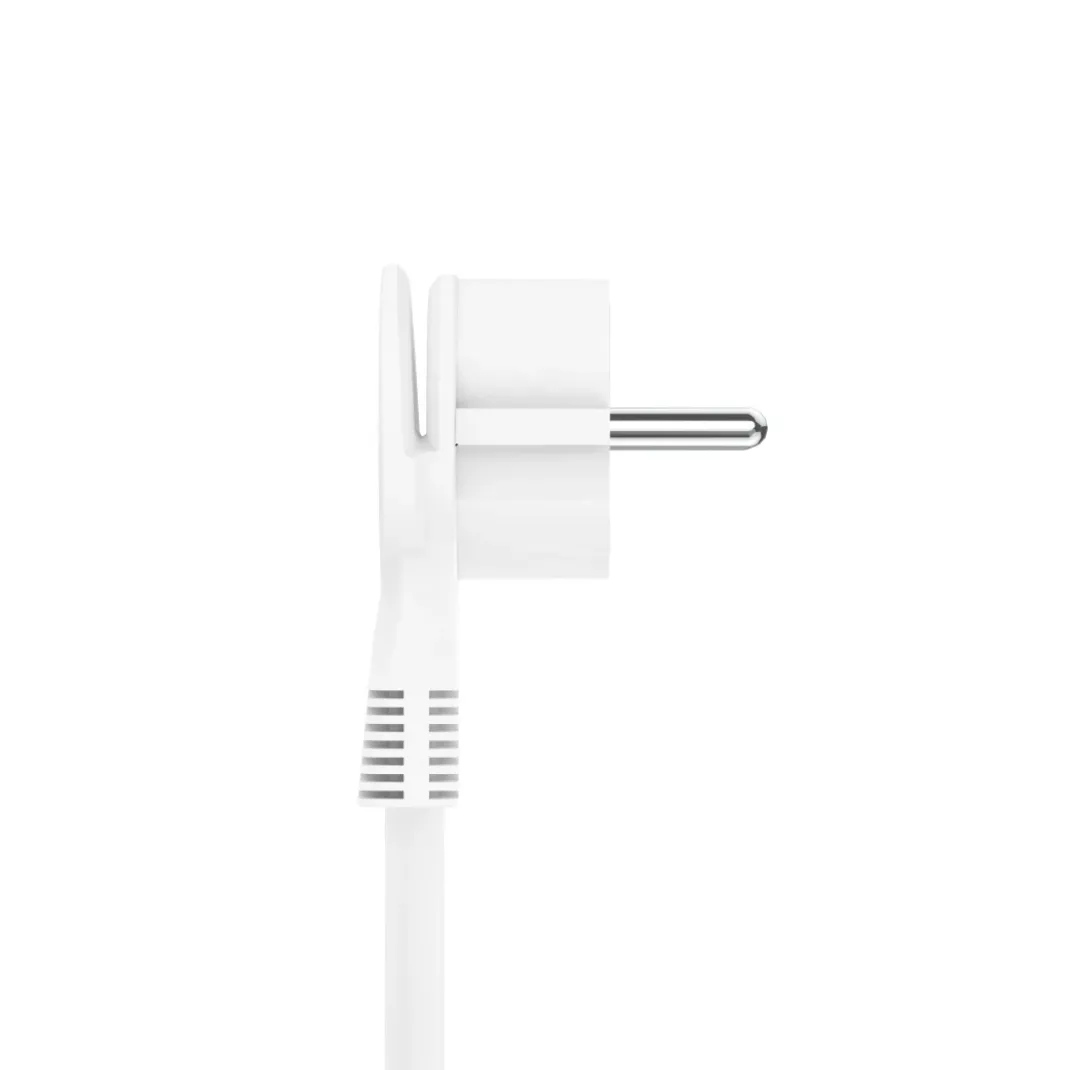 Steckdosenleiste, 5-fach, USB-C/A 18W, PD/FC, Schalter, Flachst., 1,4 m, W