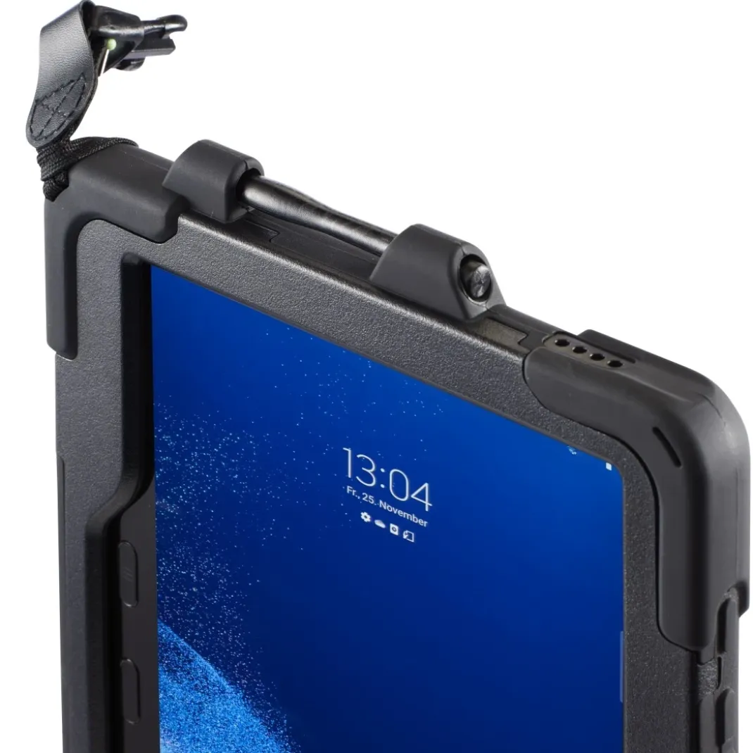 Tablet-Case "Rugged Style" für Samsung Galaxy Tab Active4 Pro, Schwarz