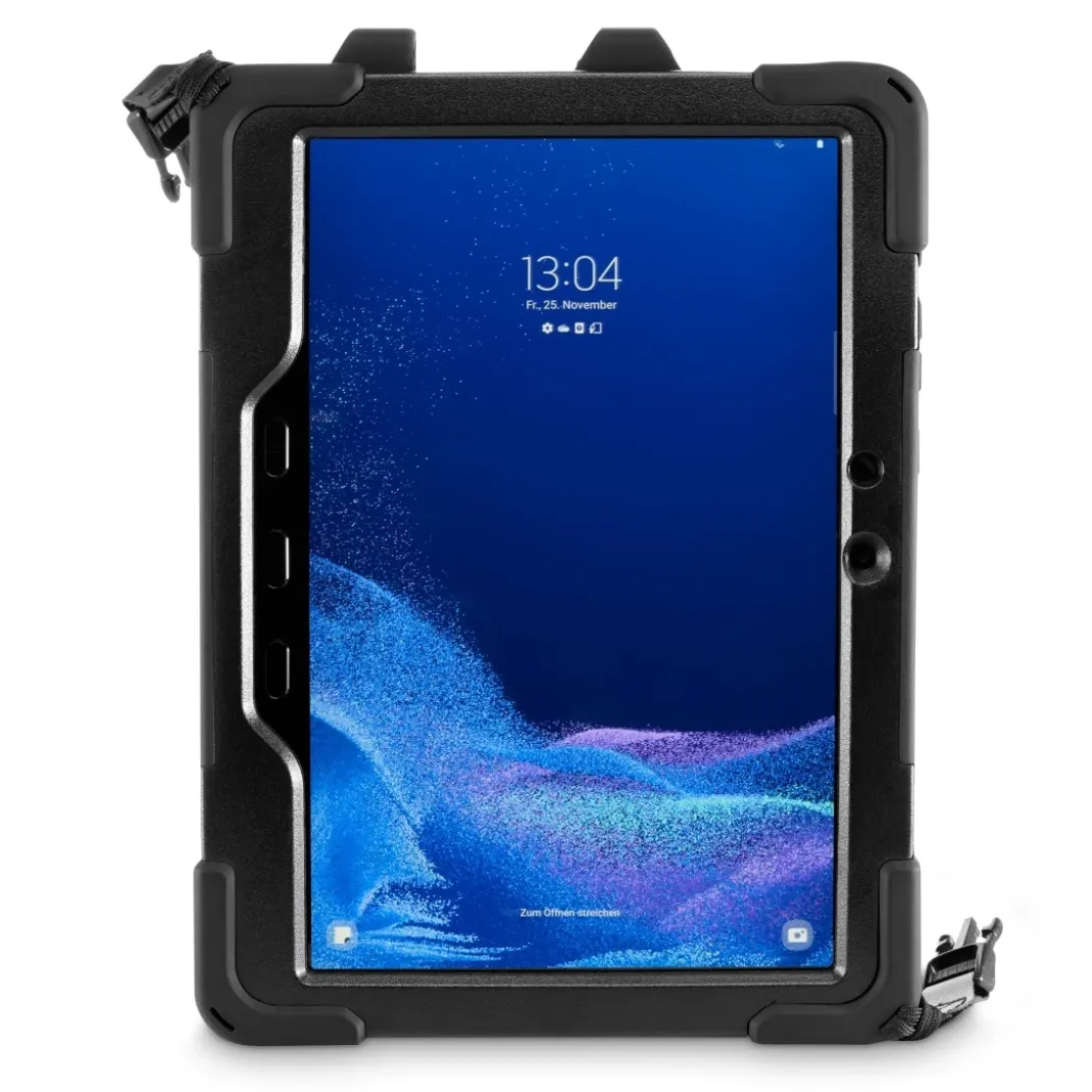 Tablet-Case "Rugged Style" für Samsung Galaxy Tab Active4 Pro, Schwarz