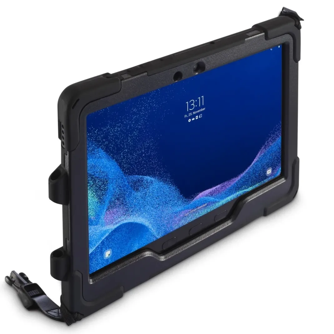 Tablet-Case "Rugged Style" für Samsung Galaxy Tab Active4 Pro, Schwarz