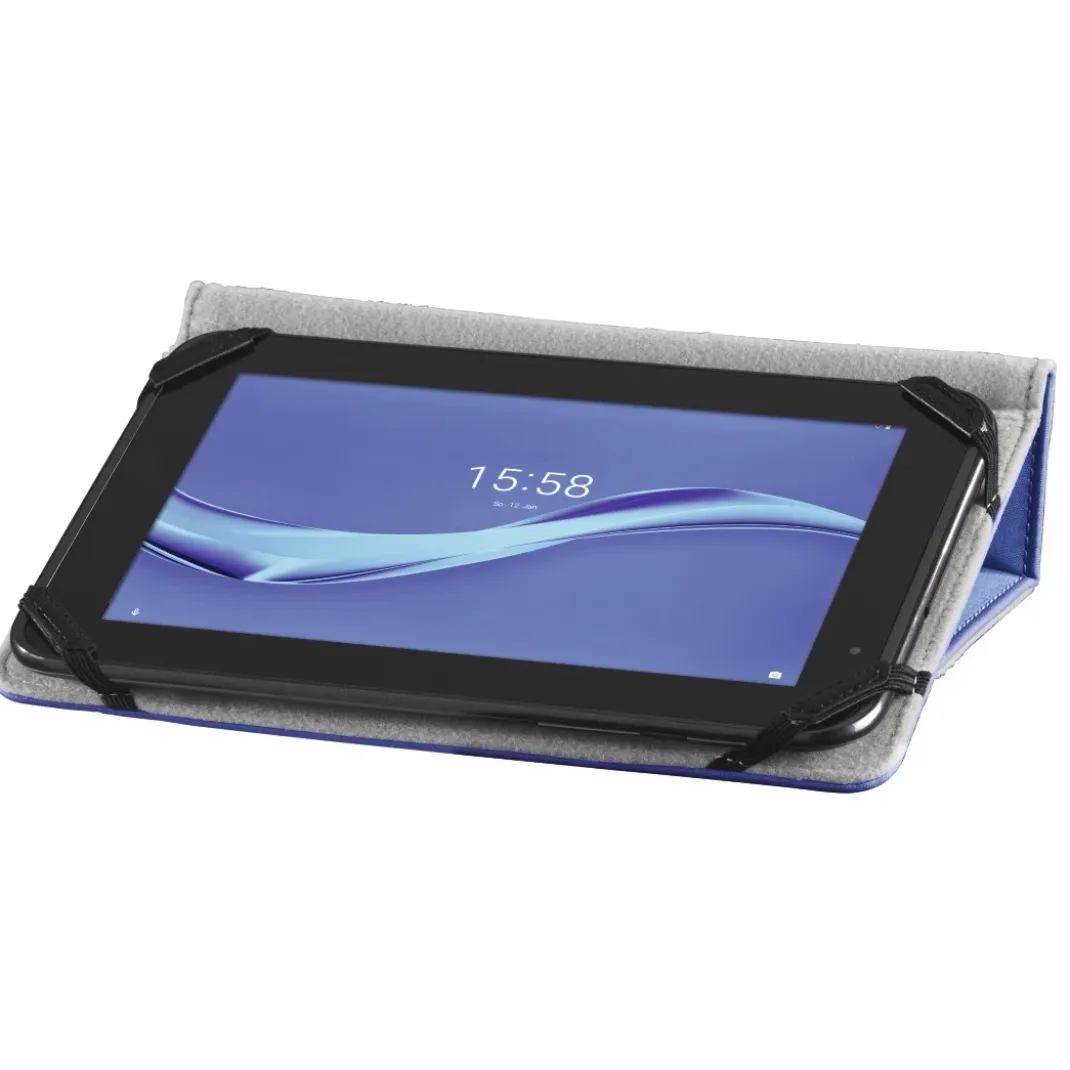 Tablet-Case "Strap" für Tablets 24 - 28 cm (9,5 - 11"), Blau