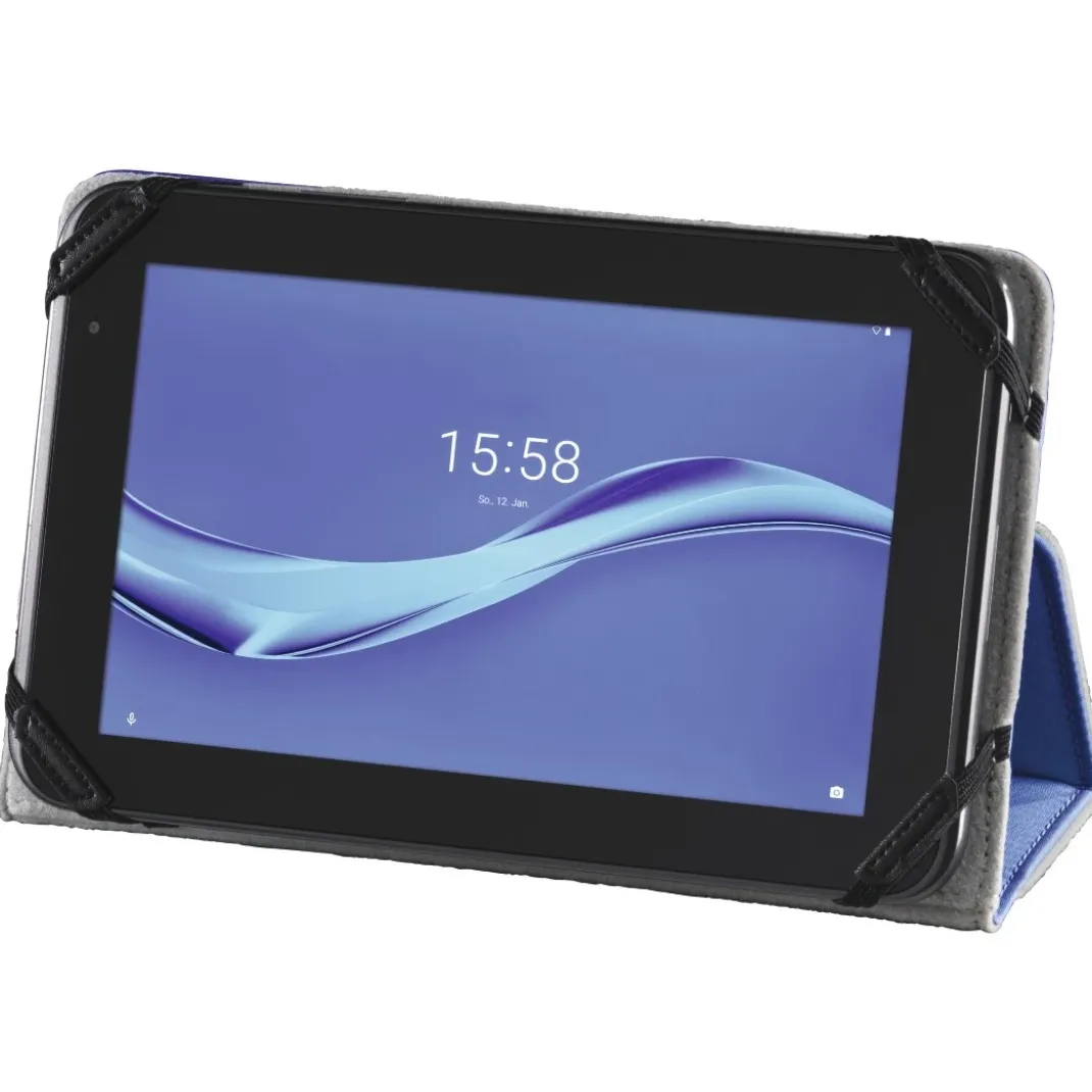 Tablet-Case "Strap" für Tablets 24 - 28 cm (9,5 - 11"), Blau